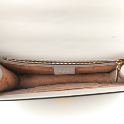 Gucci Calfskin Small Sylvie Shoulder Bag Off White 5 of 12