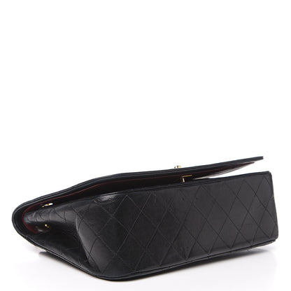 Chanel Lambskin Quilted Medium Single Flap Black 3 of 15