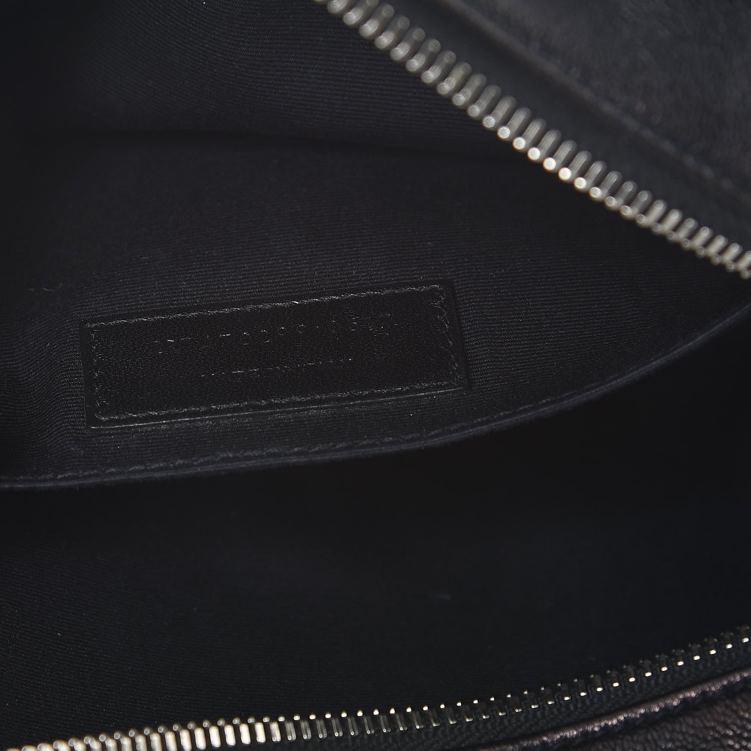 Saint Laurent Lambskin Monogram Small Lou Camera Bag Black 7 of 12
