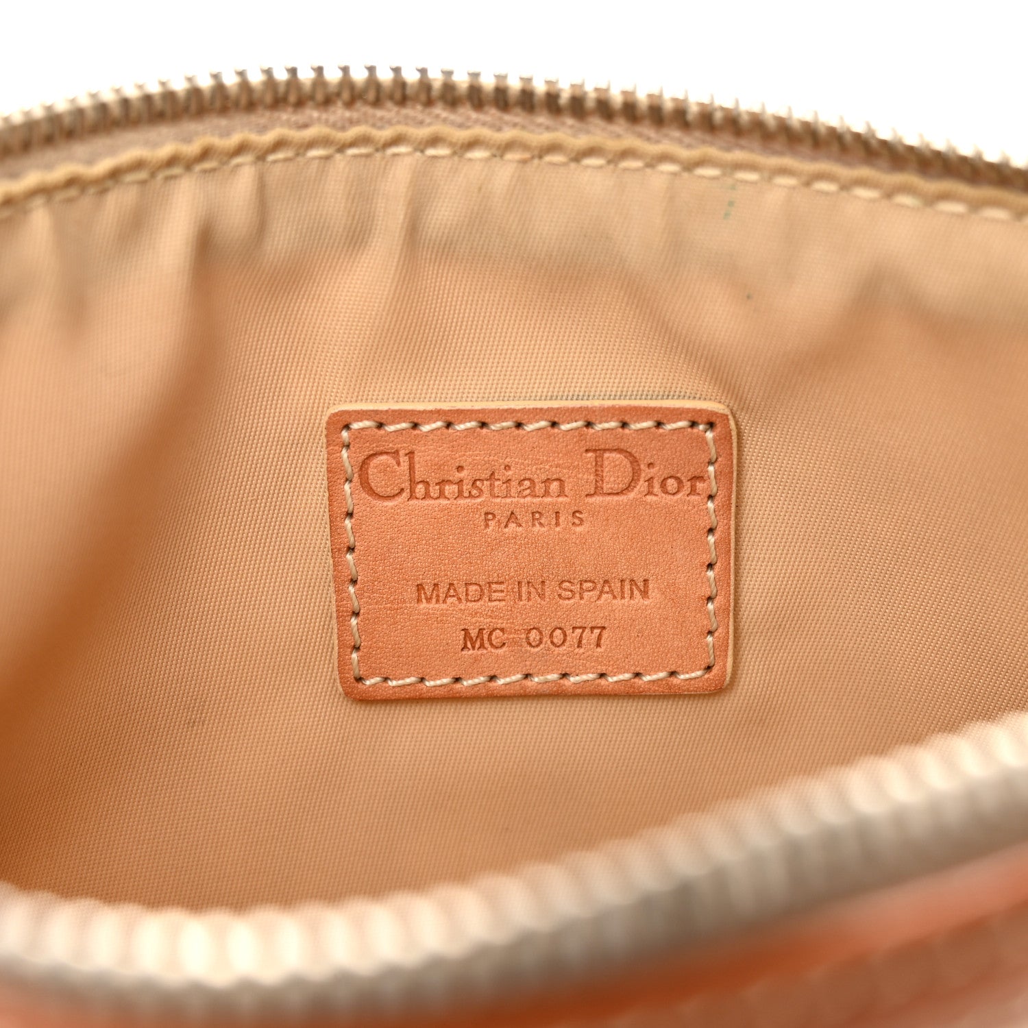 Christian Dior Monogram Trotter Romantique Wristlet Beige 6 of 6