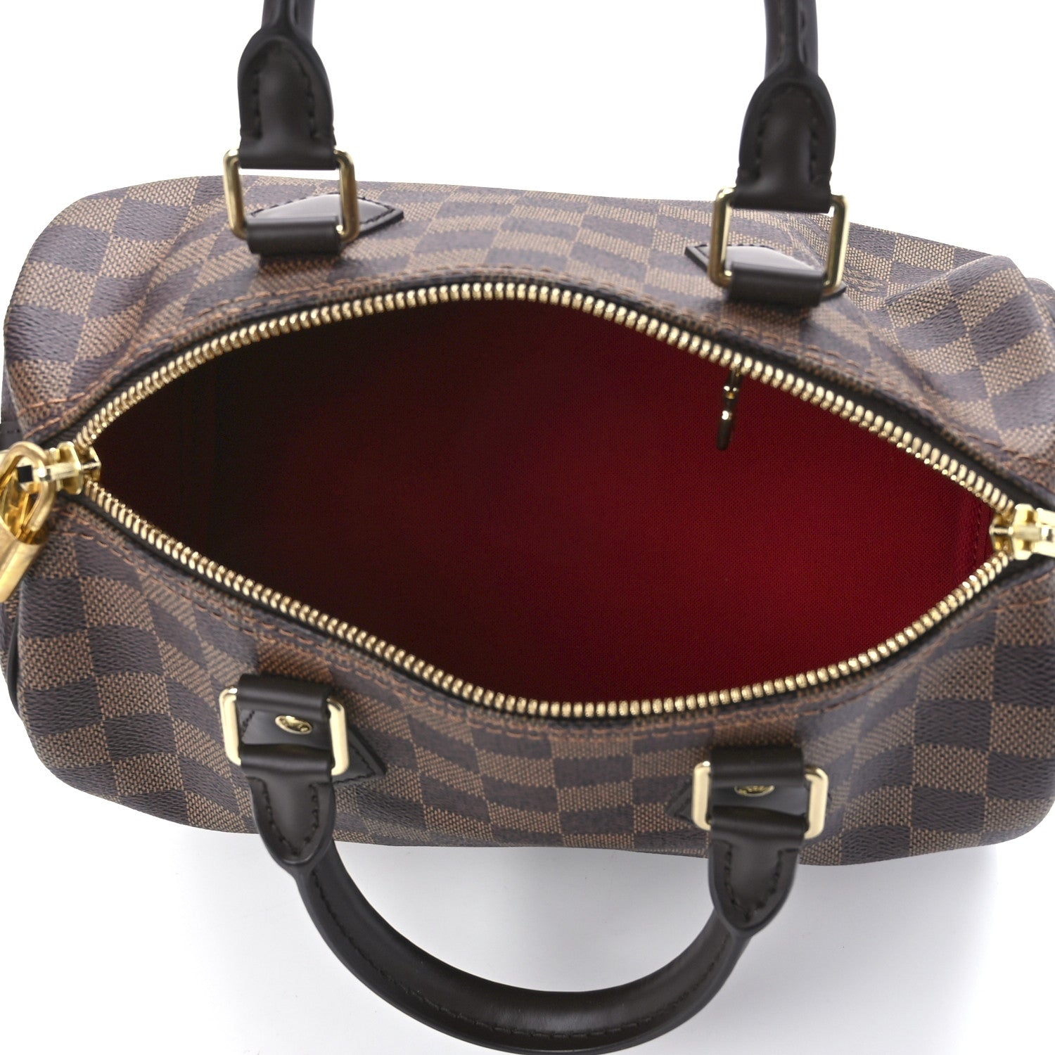 Louis Vuitton Damier Ebene Speedy Bandouliere 25 5 of 13