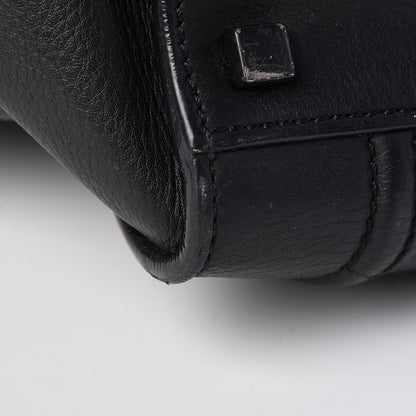 Celine Supple Calfskin Medium Phantom Luggage Black 16 of 23