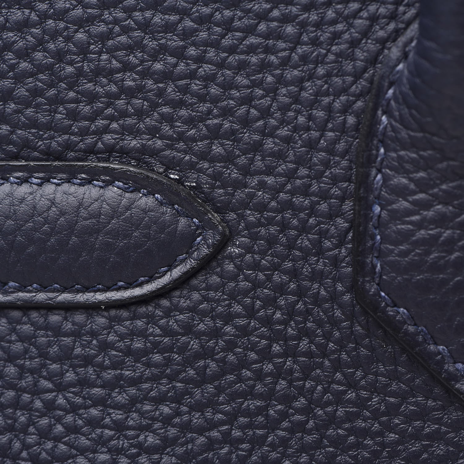 Hermes Togo Birkin 30 Bleu Nuit 35 of 36