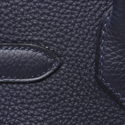 Hermes Togo Birkin 30 Bleu Nuit 35 of 36
