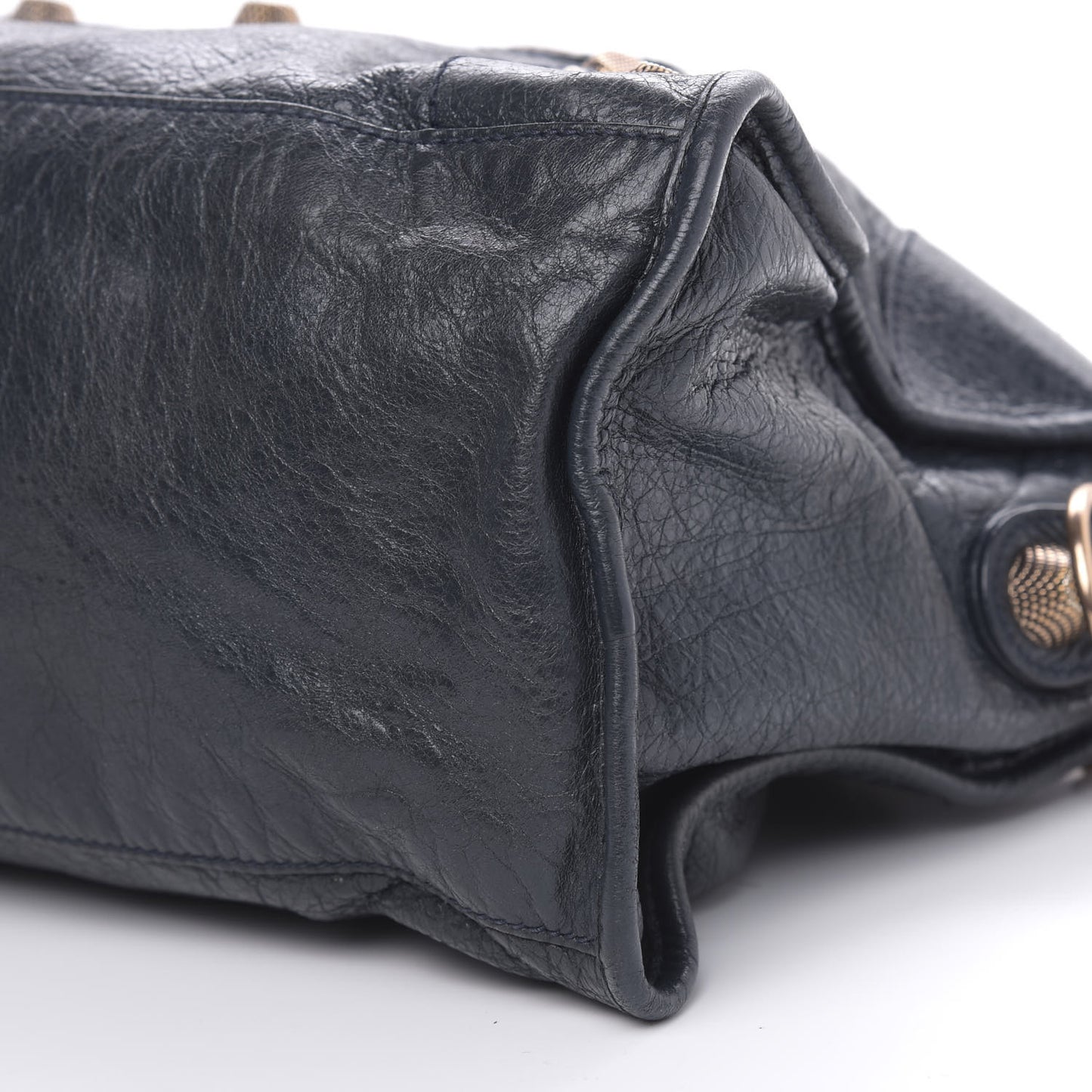 Agneau Giant 21 Rose Gold Hardware Part Time Anthracite