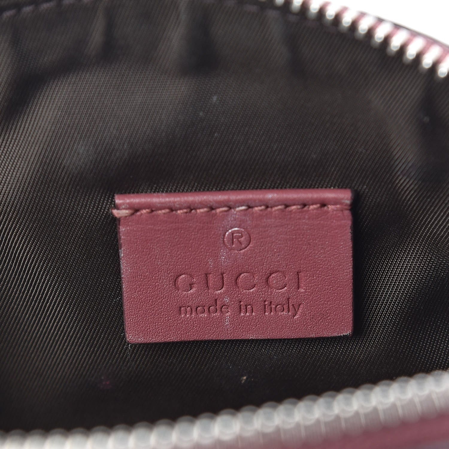 Gucci GG Supreme Monogram Blooms Small Pouch Cosmetic Case Beige Multicolor Dry Rose 6 of 11