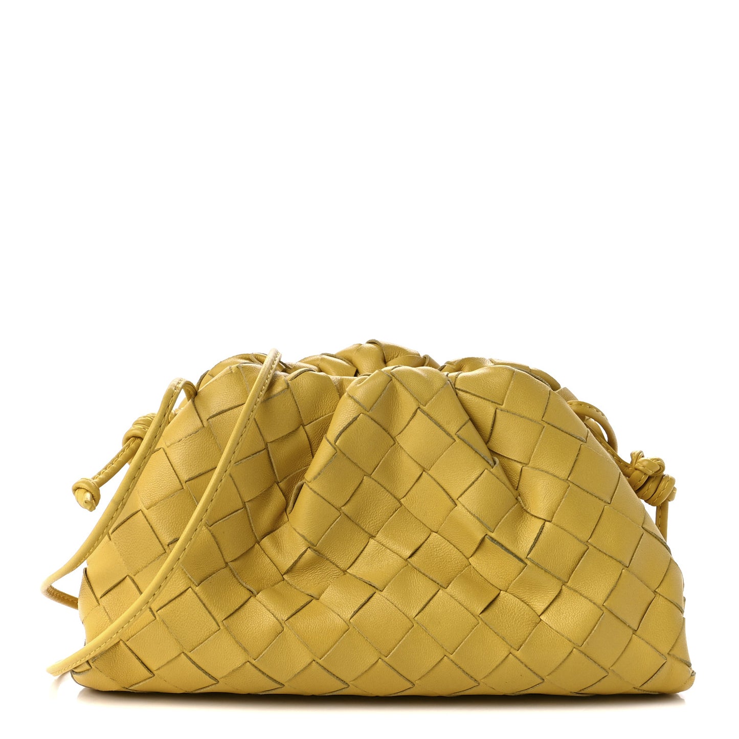Nappa Intrecciato The Mini Pouch Buttercup