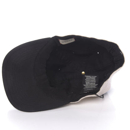 Gucci Gabardine Headband Baseball Hat L Black 6 of 8