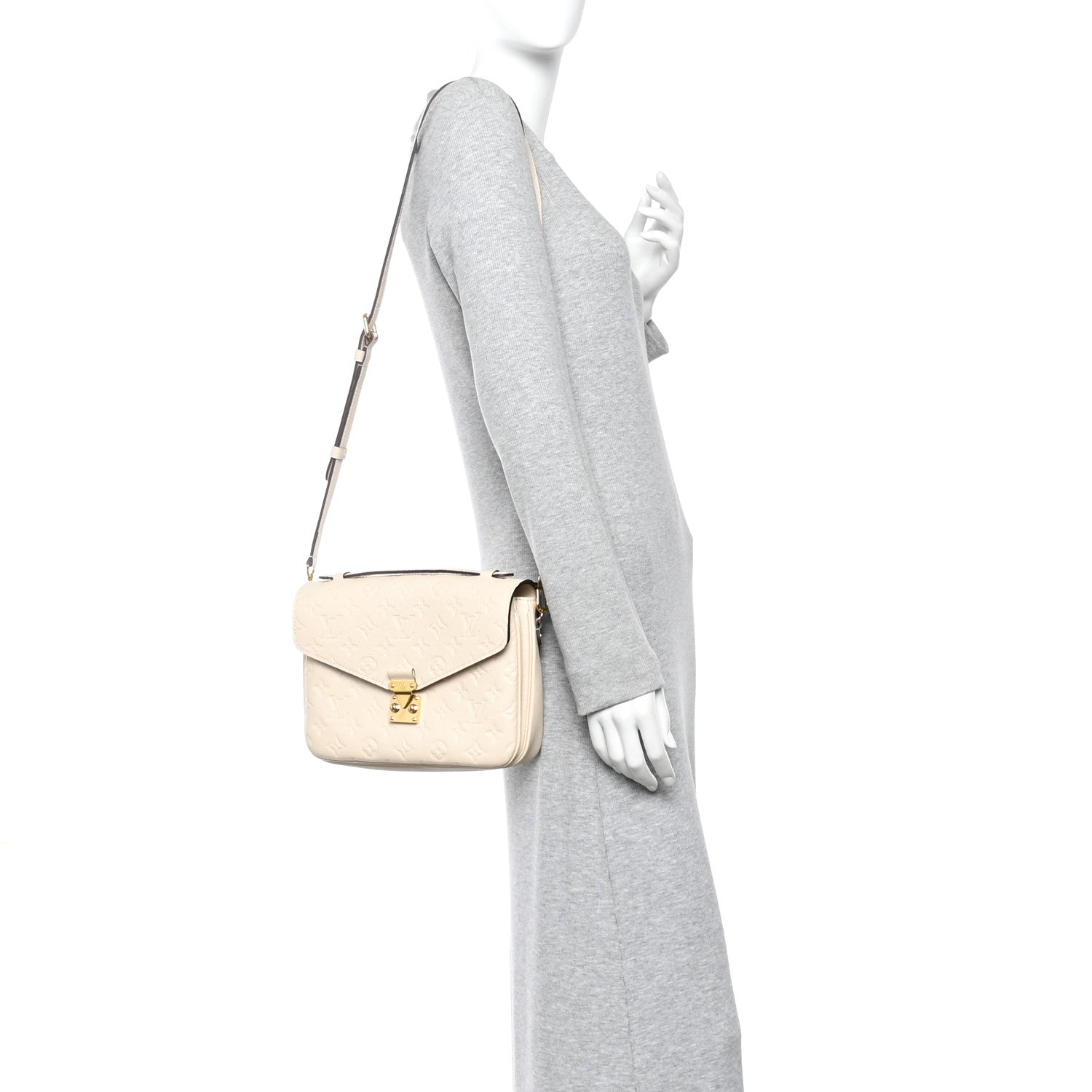 Louis Vuitton Empreinte Pochette Metis Creme 2 of 11