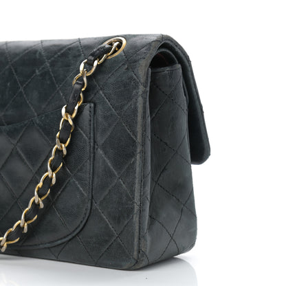 Chanel Lambskin Quilted Small Double Flap Black 18 of 19