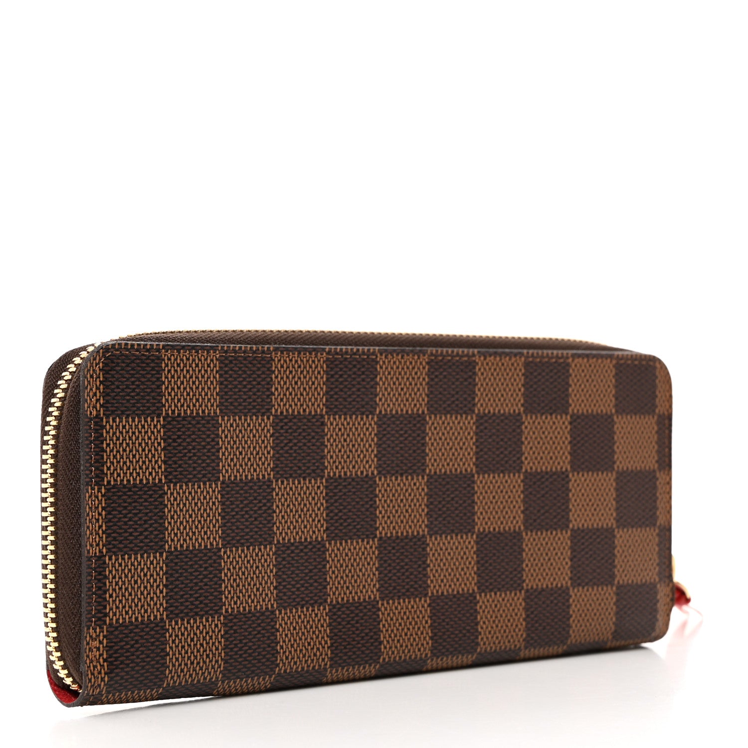 Louis Vuitton LOUIS VUITTON Damier Ebene Clemence Wallet Cherry 3 of 7