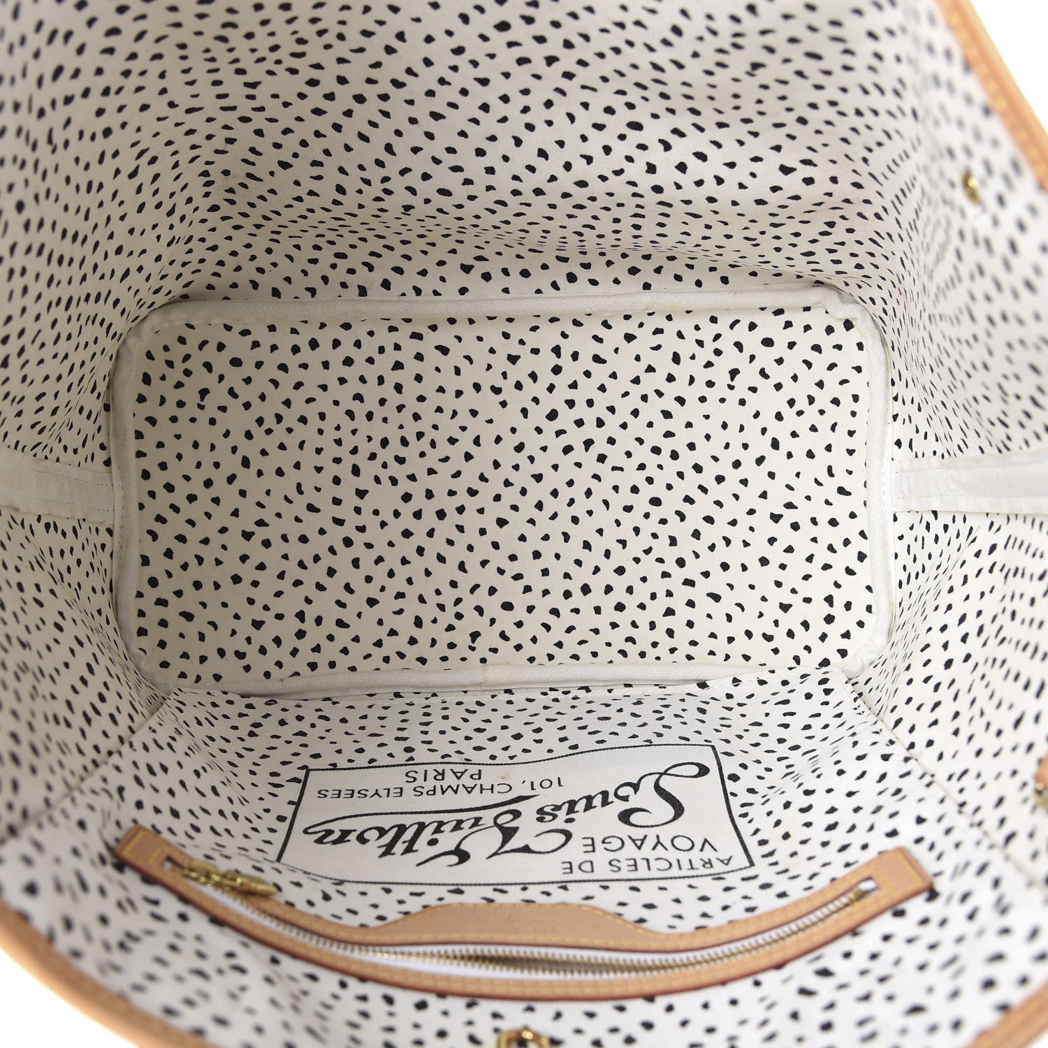 Louis Vuitton Monogram Kusama Waves Neverfull MM White 5 of 10