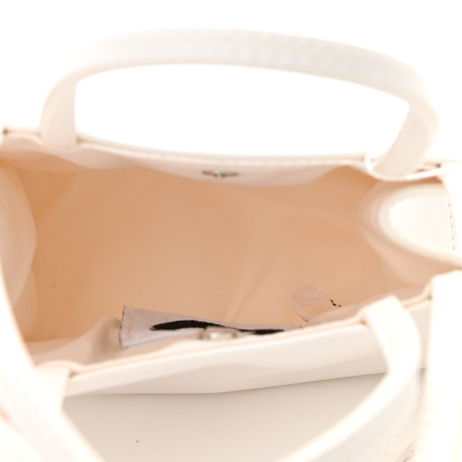 Telfar Vegan Leather Small Shopping Bag White 5 of 7