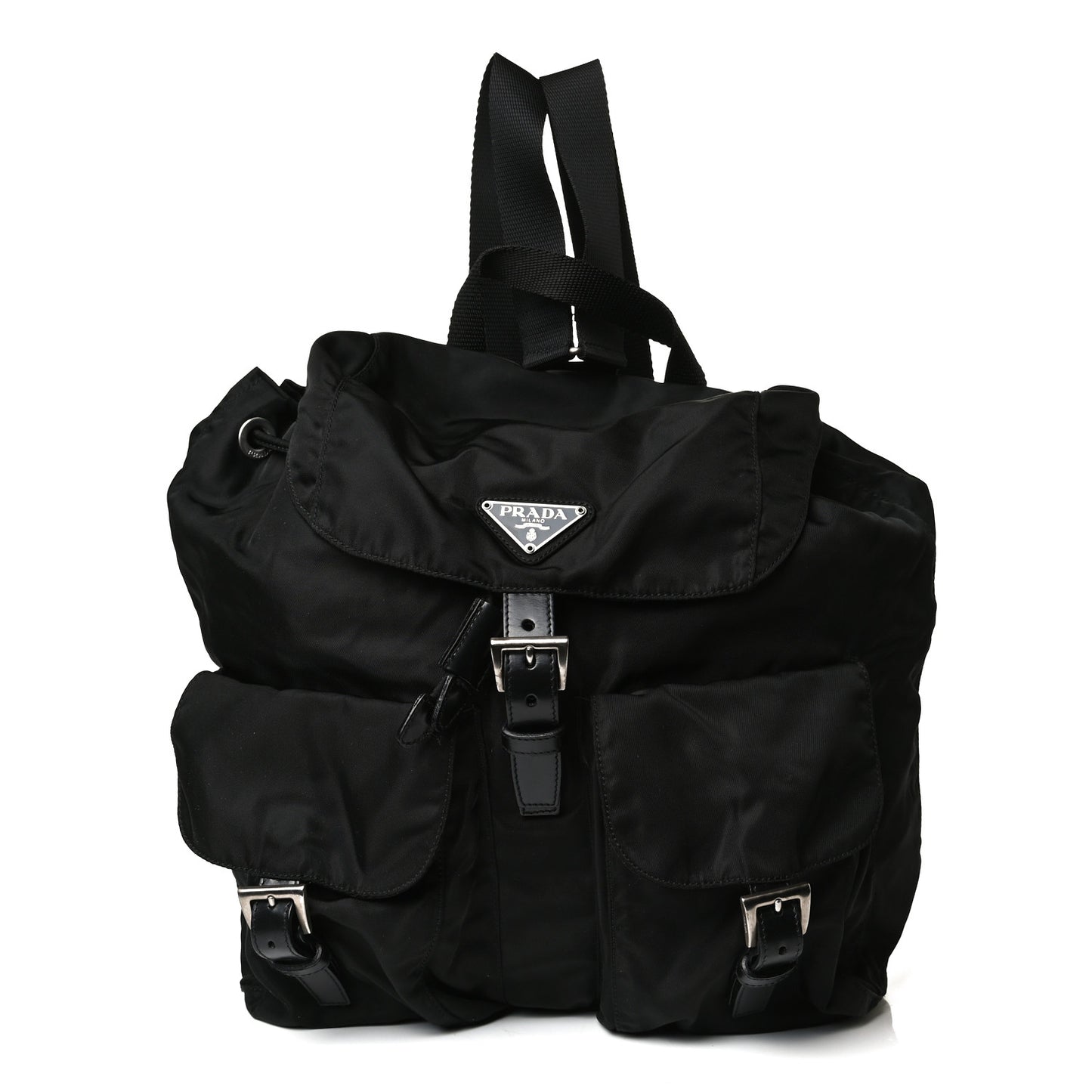 Nylon Vela Small Backpack Black