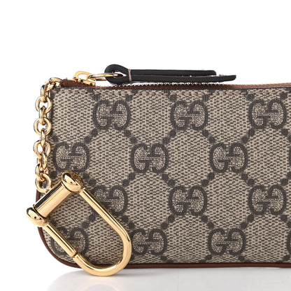 Gucci GG Supreme Monogram Key Case Brown 10 of 11