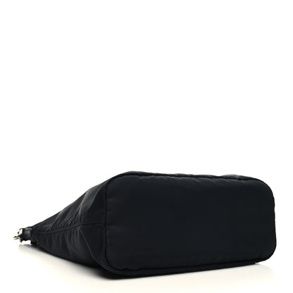 Prada Tessuto Nylon Saffiano Tote Black 4 of 9