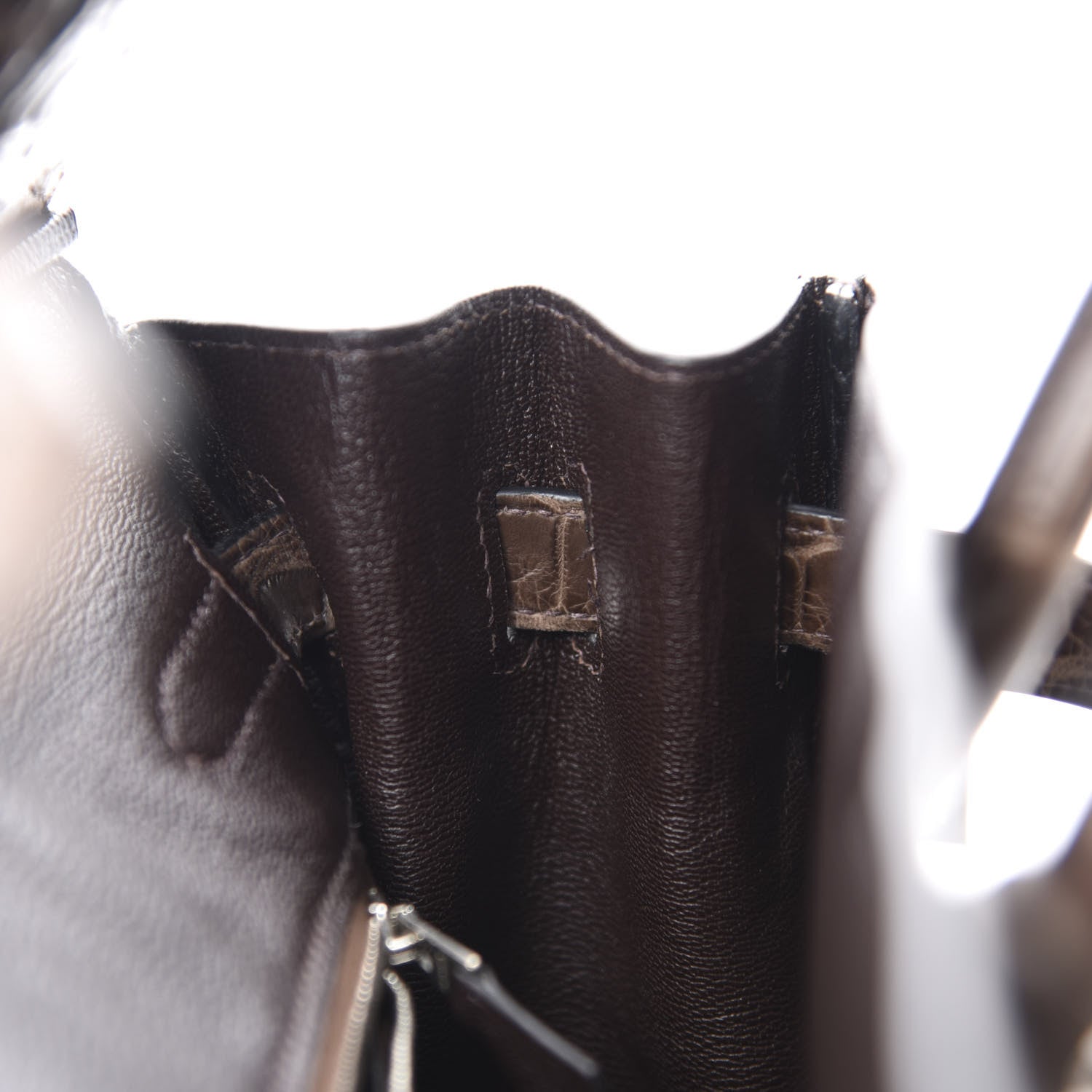 Hermes Matte Niloticus Crocodile Birkin 30 Gris Elephant 21 of 38