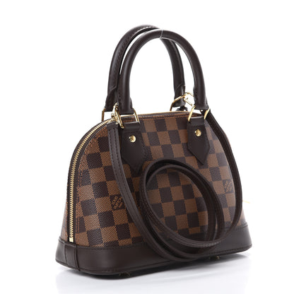Louis Vuitton Damier Ebene Alma BB 2 of 9