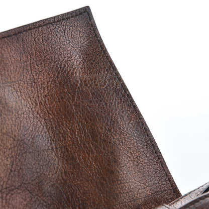 Saint Laurent Metallic Calfskin Byzance Flap Bronze 9 of 10
