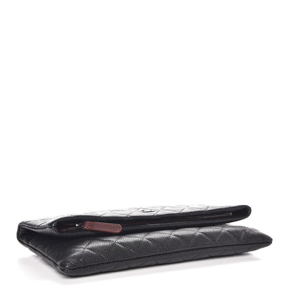 Chanel Caviar Quilted CC Beauty Clutch Black 4 of 8