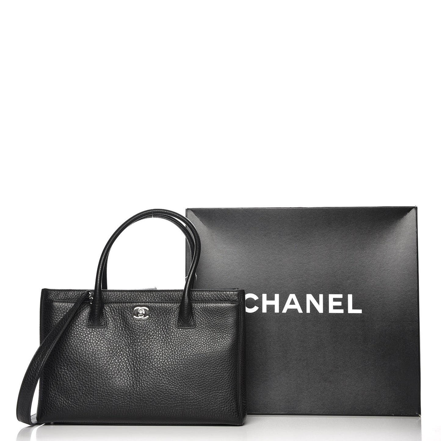 Deerskin Cerf Executive Shopper Tote Black