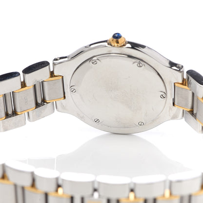 Cartier Stainless Steel 18K Yellow Gold 31mm Must De 21 Quartz Watch 5 of 7