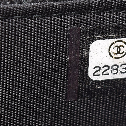 Chanel Caviar Quilted Golden Class Wallet On Chain WOC Black 8 of 8