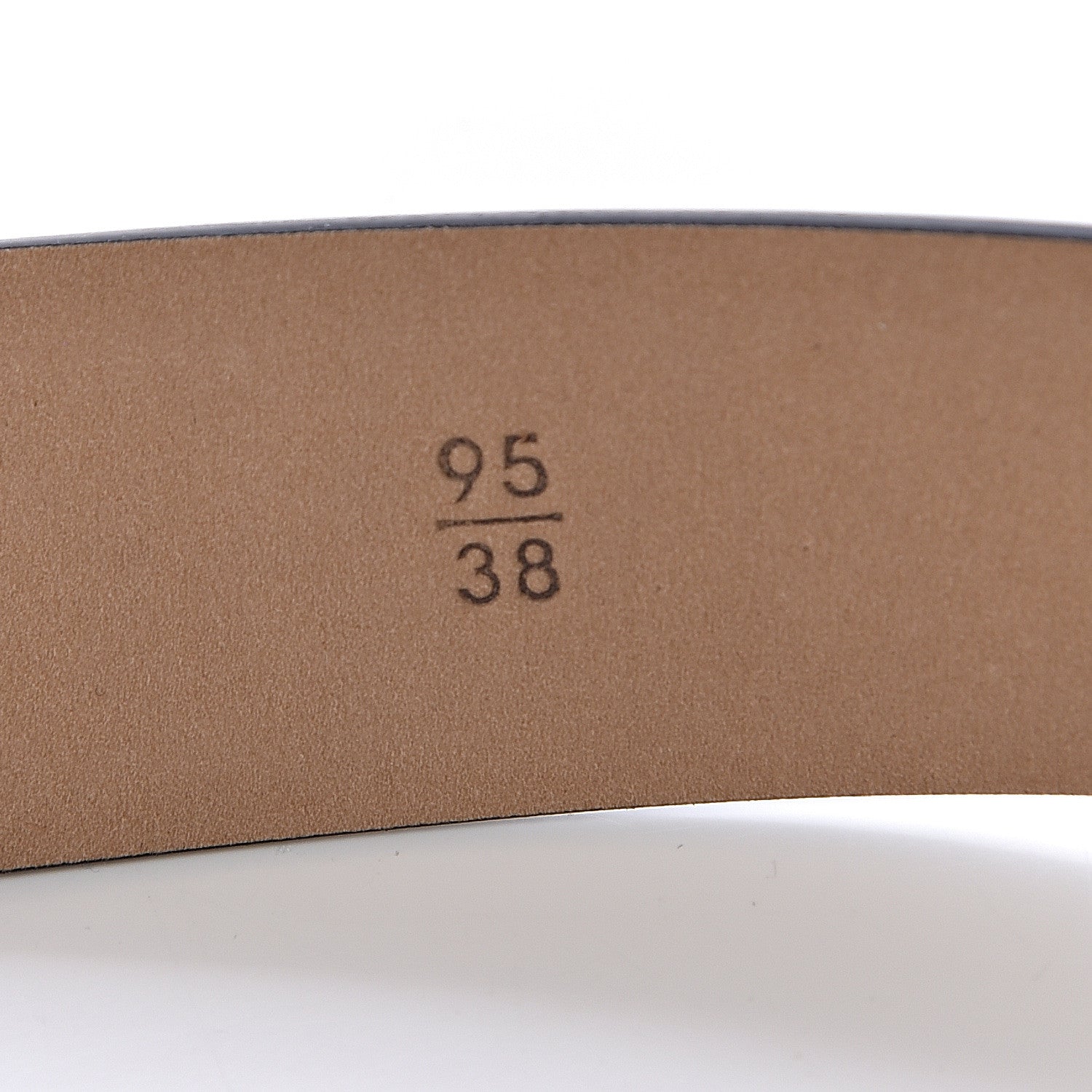 Chanel Calfskin Belt 95 38 Black 5 of 8