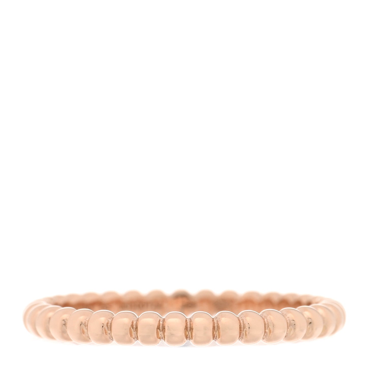 18K Rose Gold Small Perlee Ring 53 6.5
