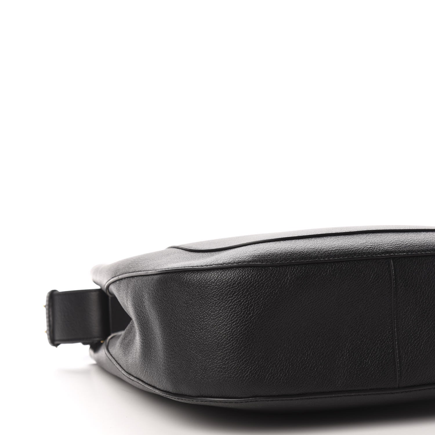 Burberry Grainy Calfskin Small Elmstone Hobo Black 8 of 10