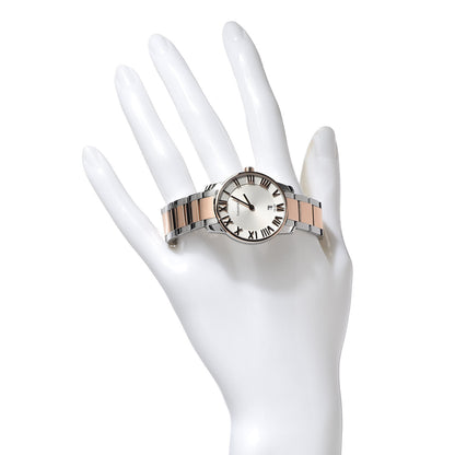 Tiffany Stainless Steel 18K Rose Gold 29mm Atlas 2-Hand Quartz Watch 2 of 6