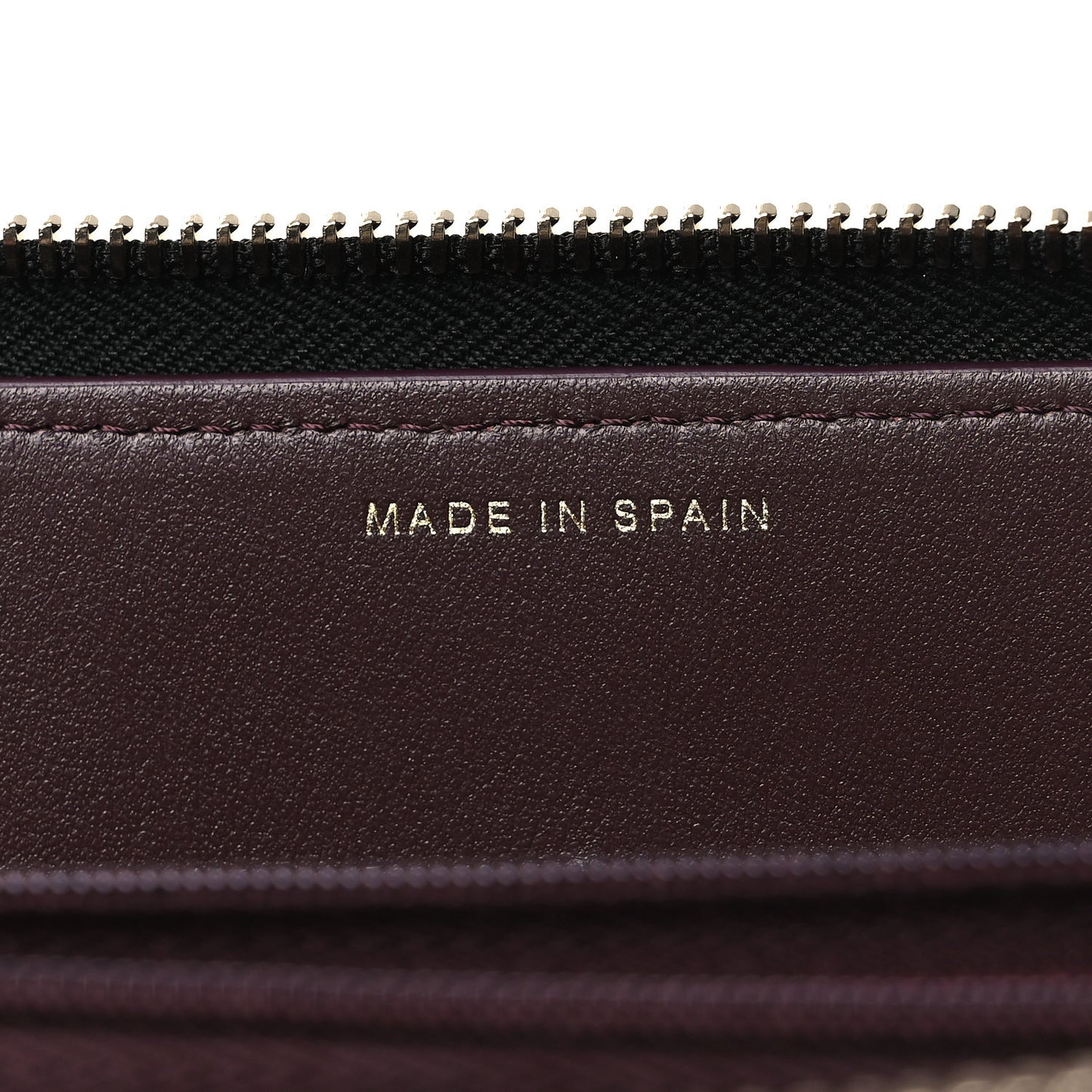 Caviar Quilted Zipped Travel Pouch Black