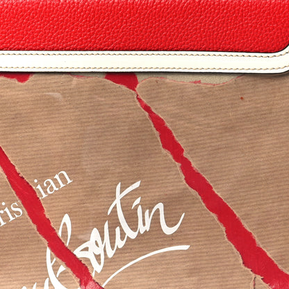 Christian Louboutin PVC Skypouch Crossbody Clutch Kraft Latte 8 of 11