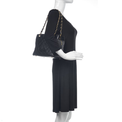 Chanel Caviar Quilted Petit Timeless Tote PTT Black 2 of 13