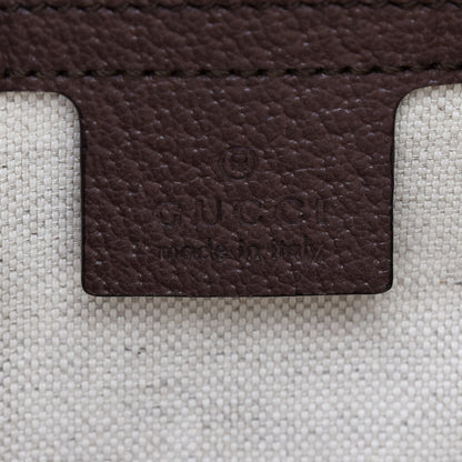 Gucci GG Supreme Monogram Web Small Ophidia Messenger Bag Brown 8 of 14
