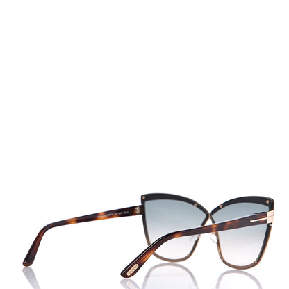 Tom Ford Sandrine Sunglasses TF715 Gold Tortoise 4 of 7
