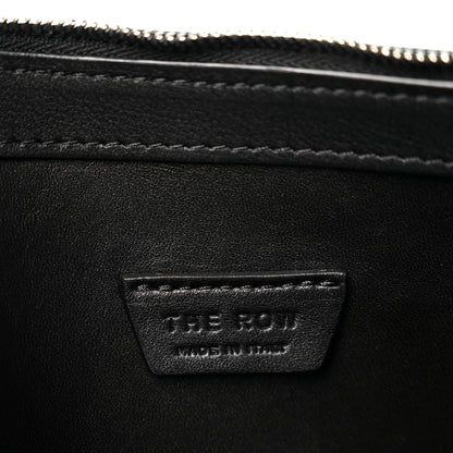 The Row Finely Grained Calfskin Jouvette Bag Black 6 of 11