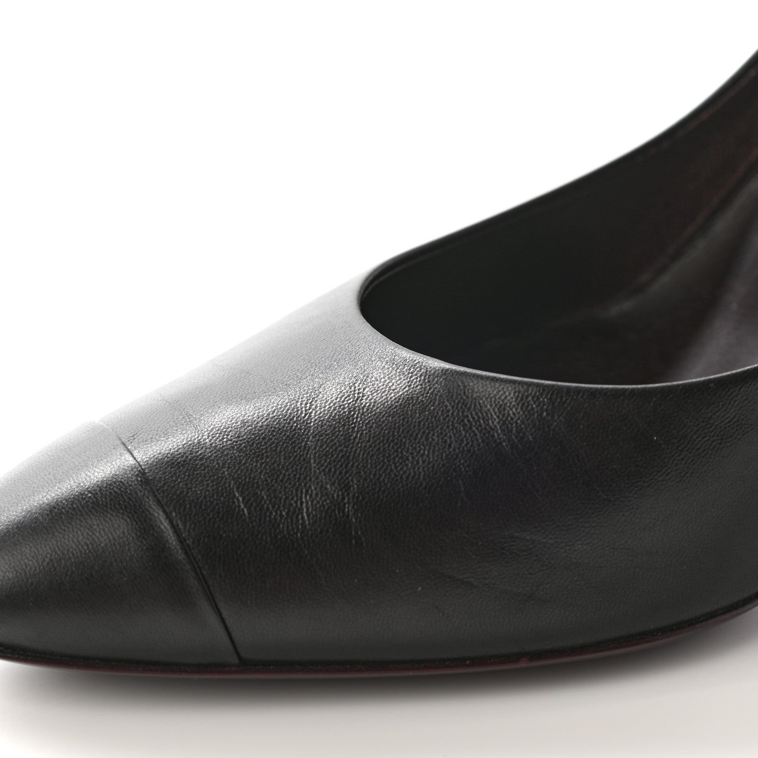 Chanel Lambskin CC Pumps 41 Black 9 of 10