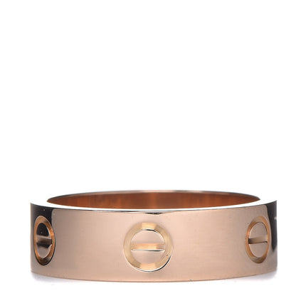 Cartier 18K Pink Gold 5.5mm LOVE Ring 57 8 3 of 4