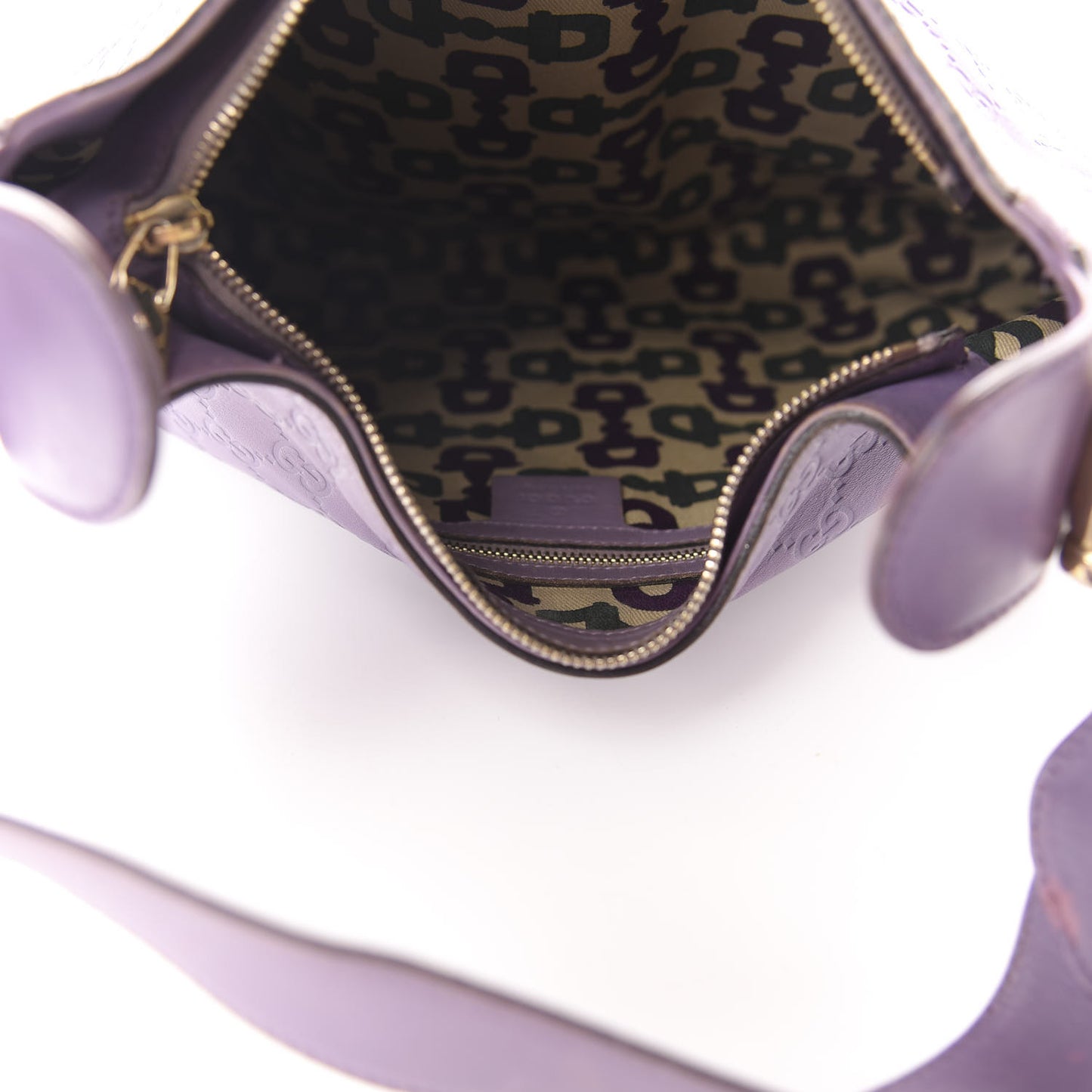 Guccissima Creole Hobo Purple