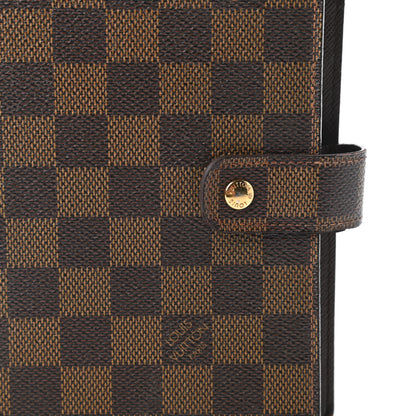 Louis Vuitton Damier Ebene Medium Ring Agenda Cover 10 of 11