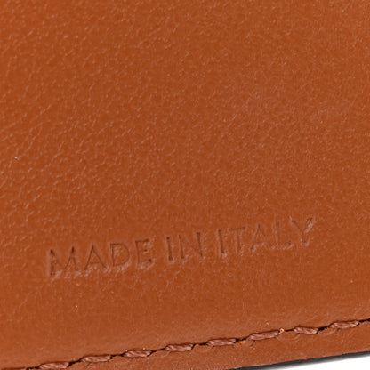 Celine Triomphe Canvas Small Triomphe Wallet Tan 7 of 8