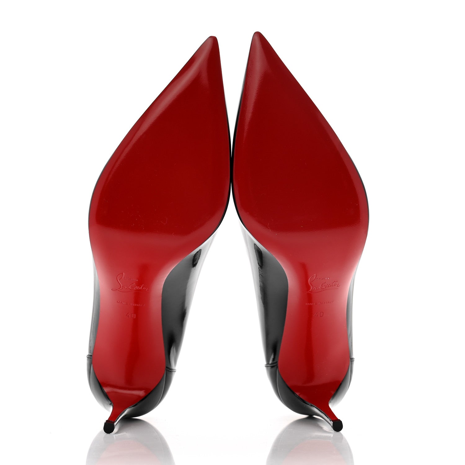 Christian Louboutin Patent Sporty Kate 85 Pumps 40 Black 5 of 7