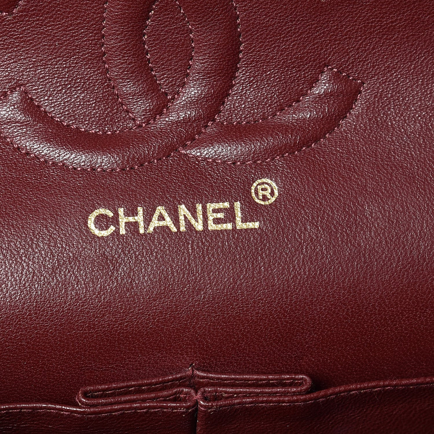 Chanel Lambskin Quilted Medium Double Flap Black 8 of 19