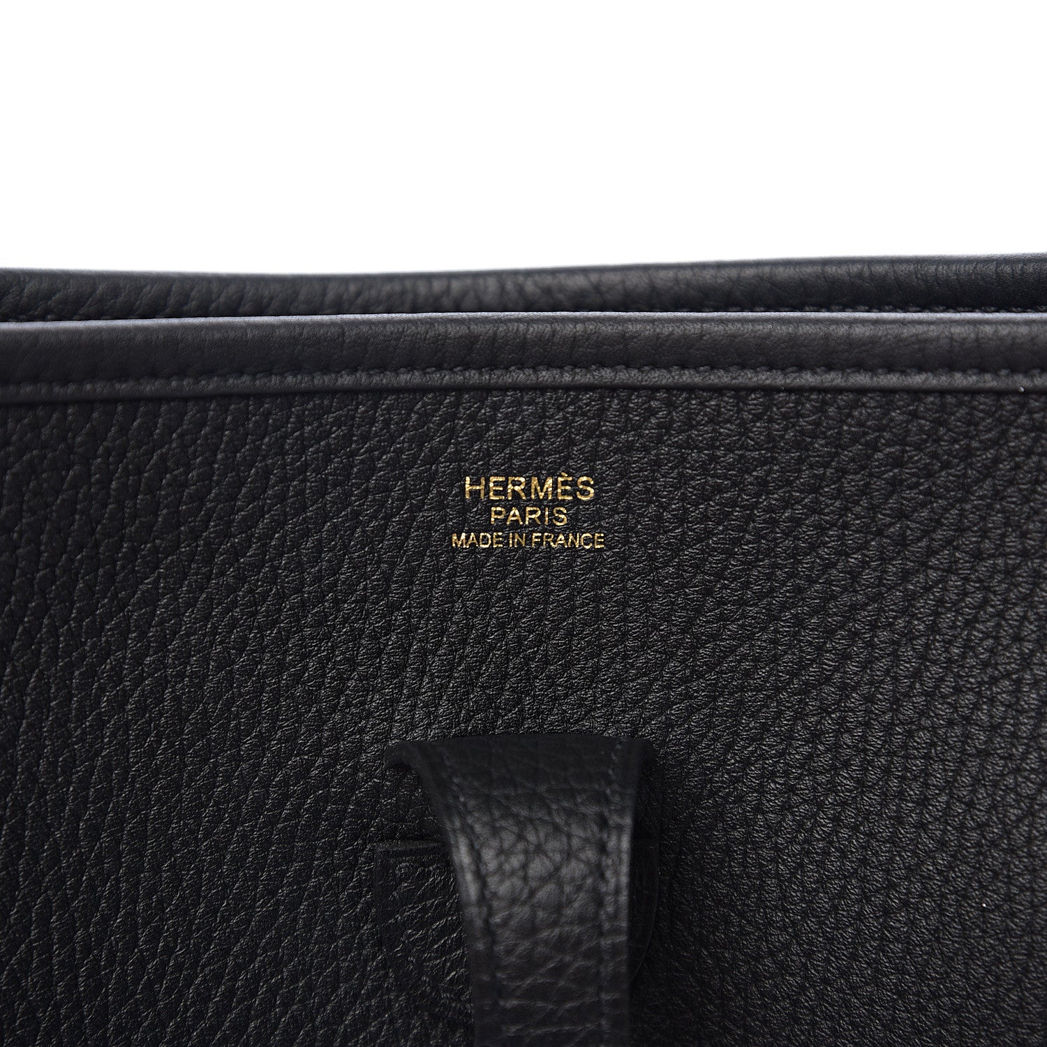 Hermes Taurillon Clemence Evelyne III PM Black 5 of 10