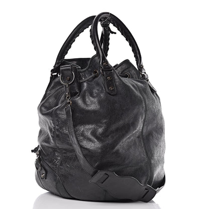 Balenciaga Agneau Classic Hardware Pompon Black 3 of 10