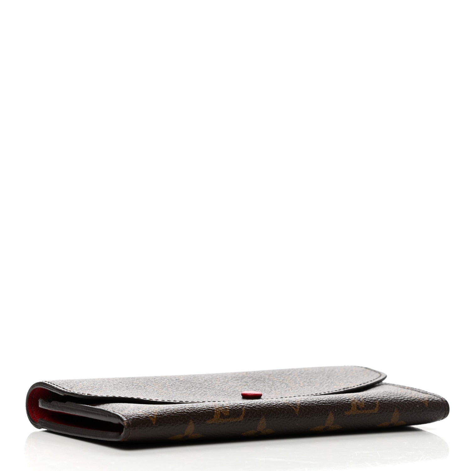 Louis Vuitton Monogram Emilie Wallet Red 4 of 10