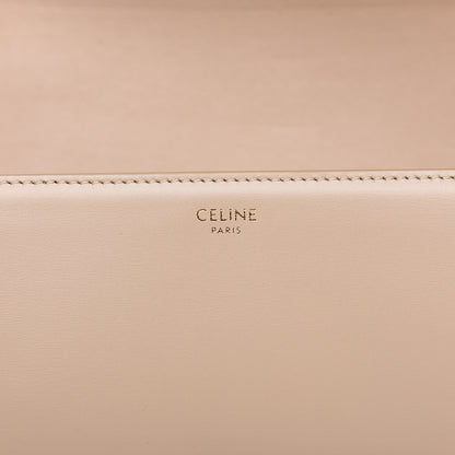 Celine Shiny Calfskin Medium Triomphe Nude 6 of 9