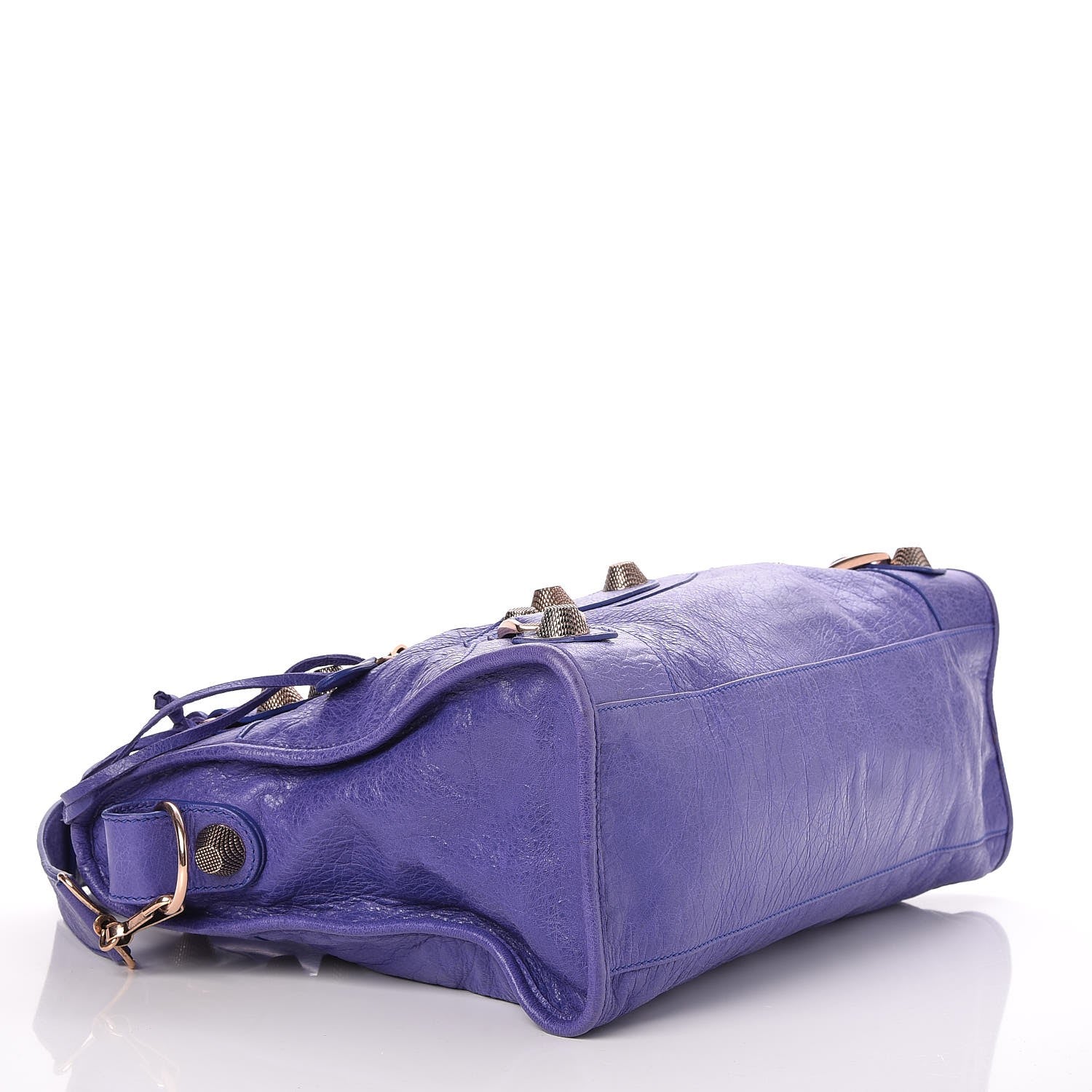 Balenciaga Agneau Giant 21 Rose Gold Hardware City Bleu Lavande 4 of 7