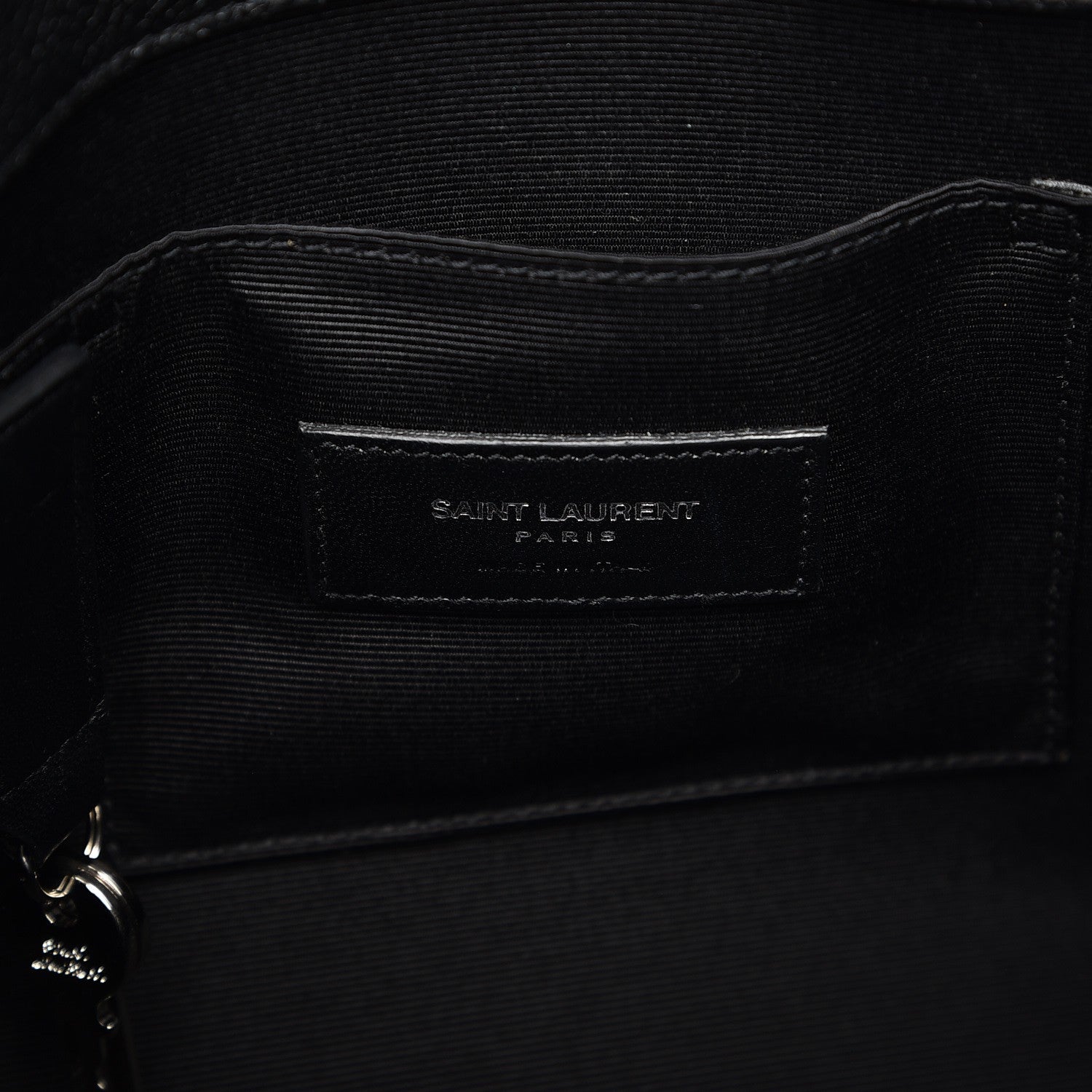 Saint Laurent Grained Calfskin Nano Sac De Jour Black 8 of 11
